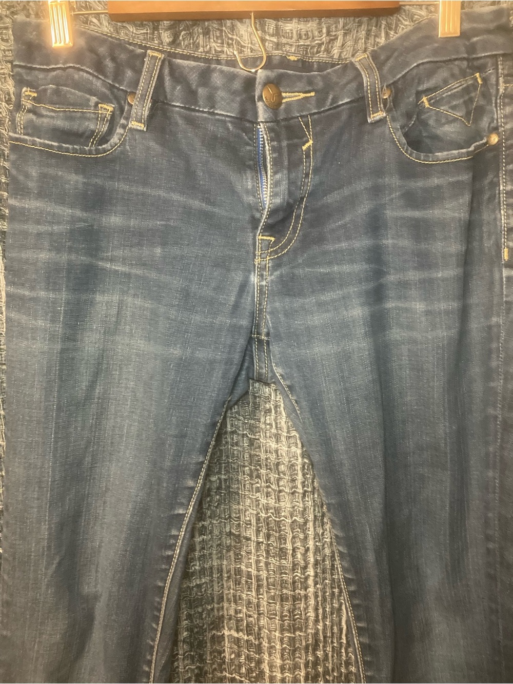 Women's Classic Dark Blue Slim Jeans by Vigoss Studio - Picture 2 of 11